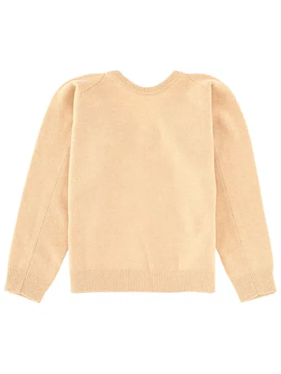 Maison Margiela Wool Jersey In Brown