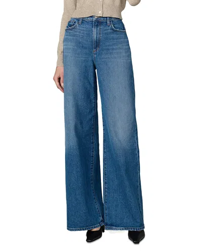 Joe's Jeans Petites The Mia Wide Leg Jeans In Zeal In Blue