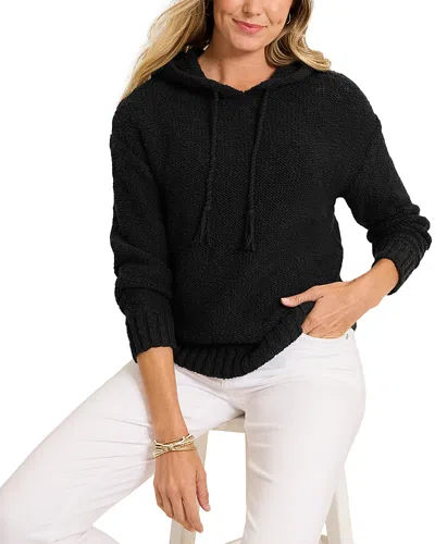 Tommy Bahama Beachy Cove Drawstring Hoodie In Black