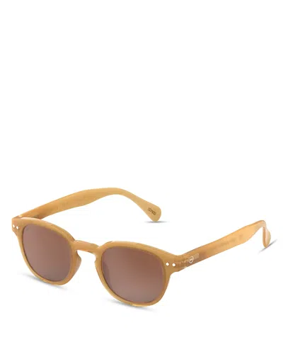 Izipizi Square Sunglasses, 45mm In Orange