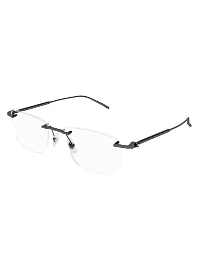 Montblanc Mb0215o Eyewear In Metallic