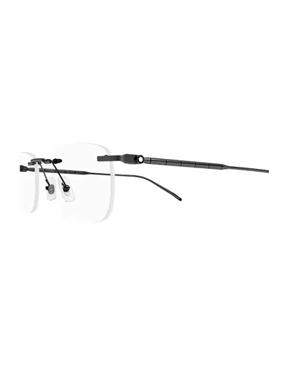 Montblanc Mb0215o Eyewear In Metallic