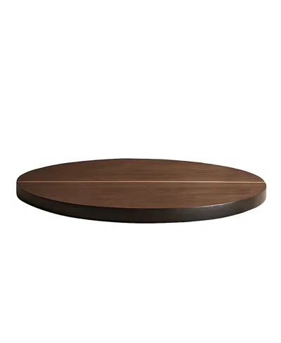 The Collective Home Mondrian Large Serving Tray In Brown
