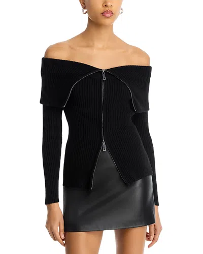 Blanknyc Double Shot Sweater In Black
