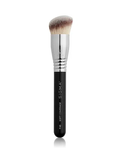 Sigma Beauty F48 Soft Coverage Brush In Black