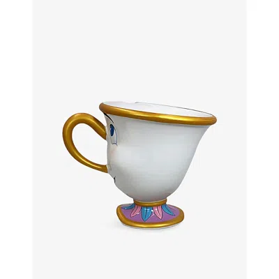 The Disney Store At Selfridges Multi-coloured Belle Chip Stoneware Mug In Multi