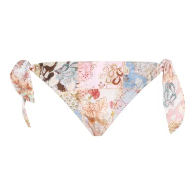 Zimmermann Daylight Tie-side Bikini Bottom In Neutral
