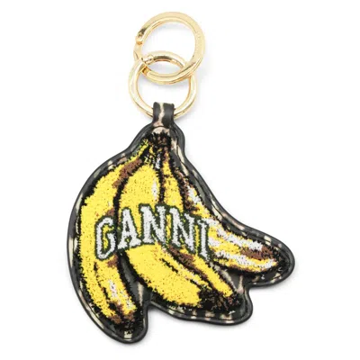 Ganni Keychains In Yellow