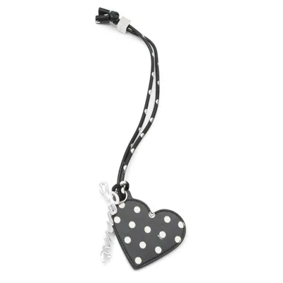 Ganni Keychains In Black