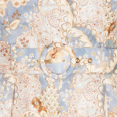 Zimmermann Sweaters Damask Denim In Brown