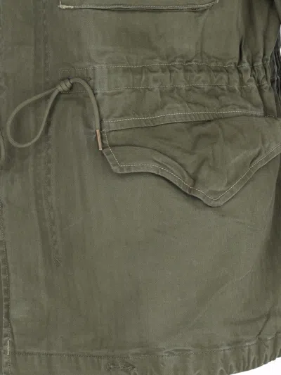 Polo Ralph Lauren The Iconic Military Jacket With Logo In Green