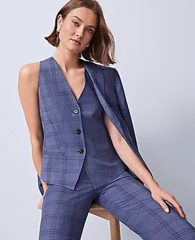 Ann Taylor The Petite Cutaway Vest In Multi