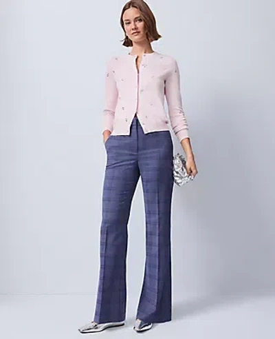 Ann Taylor The Flare Trouser In Multi
