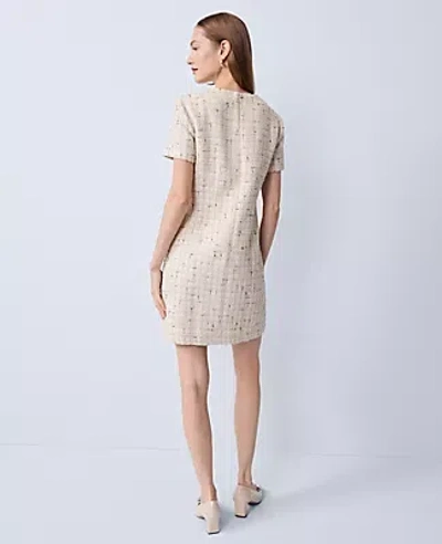 Ann Taylor Petite Tweed Shift Dress