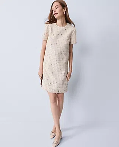 Ann Taylor Petite Tweed Shift Dress