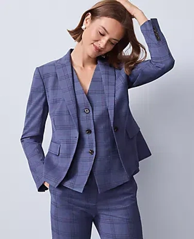 Ann Taylor The Shorter One Button Blazer In Multi