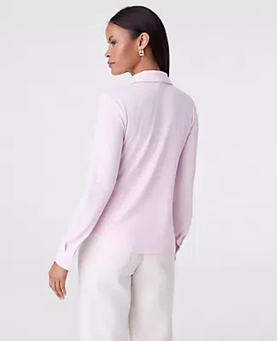 Ann Taylor Button Down Shirt In Pink