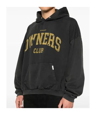 Represent Owners Club Hoodie In Black