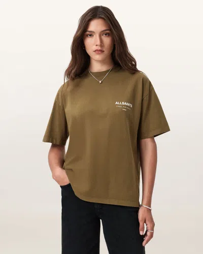 Allsaints Cotton Underground Etta Oversized T-shirt