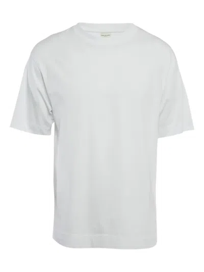 Pre-owned Dries Van Noten Cotton T-shirt In White