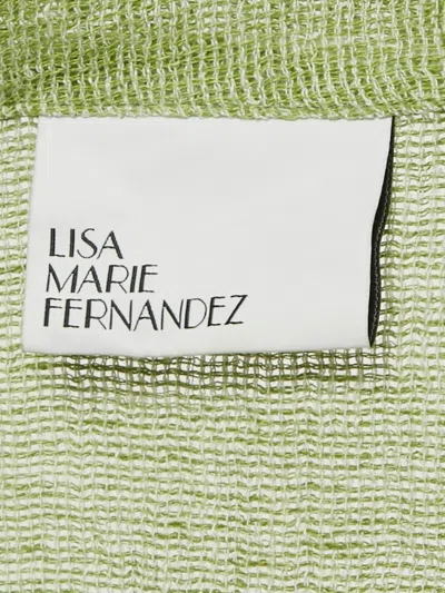 Pre-owned Lisa Marie Fernandez V-neck Skirt Set In Green