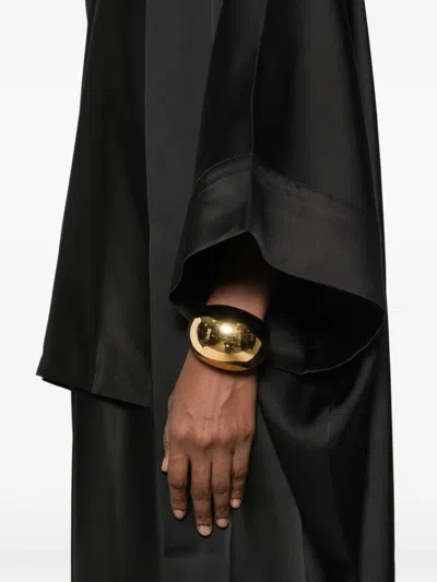 Silkylicious Dana Satin Set In Black