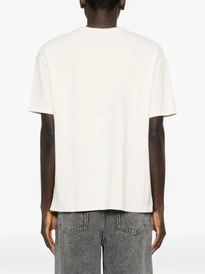 American Vintage Logo-detail T-shirt In Neutral
