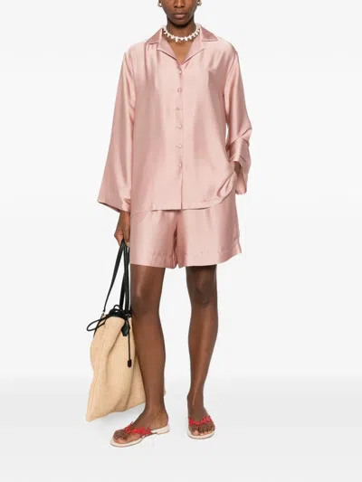 Silkylicious Alua Shorts Set In Pink