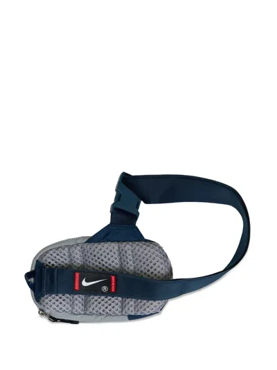 Nike X Martine Rose Zip Shoulder Bag In Blue