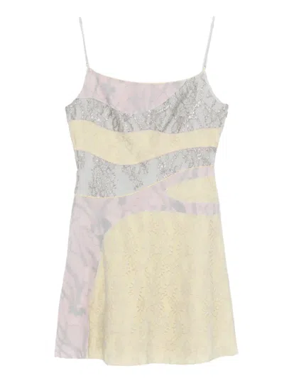 Botsi Eterna Mini Dress In Yellow