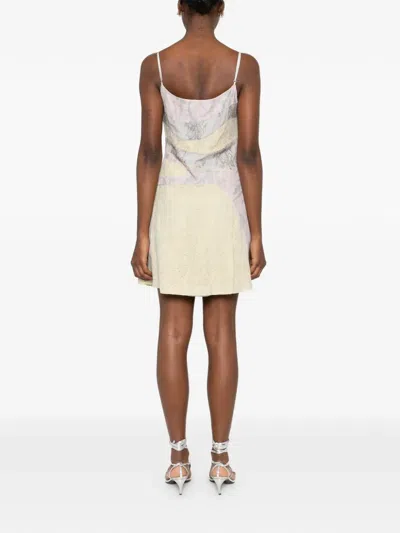 Botsi Eterna Mini Dress In Yellow