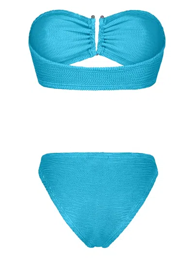 Paramidonna Frida Two Pieces Bikini Set In Blue