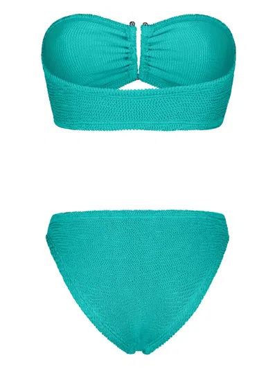 Paramidonna Frida Two Pieces Bikini Set In Green