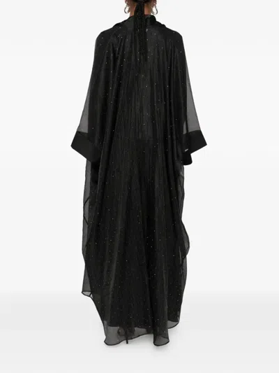 Silkylicious Aima Satin Set In Black