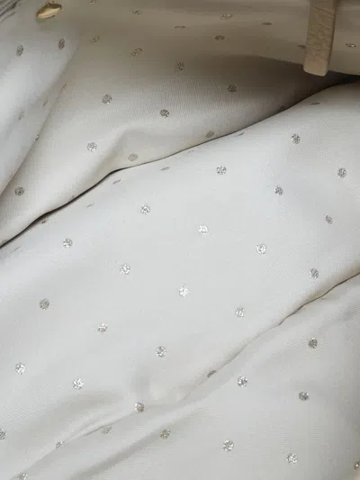 Pre-owned Kate Spade Elizabeth Quilted Leather Satchel Bag In Neutral