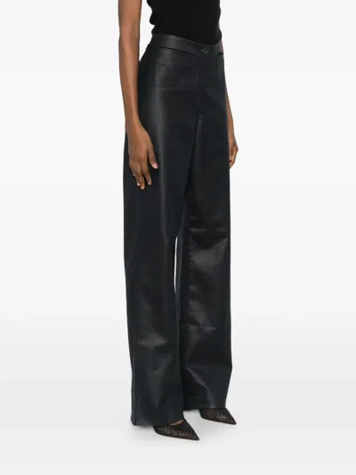 Botsi Button-fastening Trousers In Black