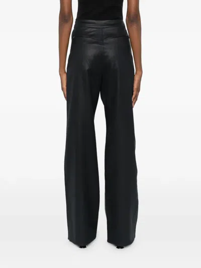 Botsi Button-fastening Trousers In Black