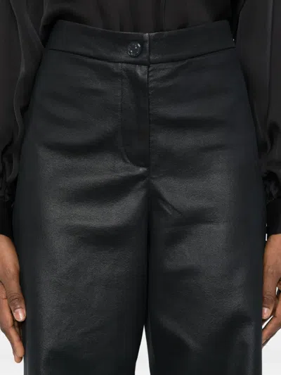 Botsi Button-fastening Trousers In Black