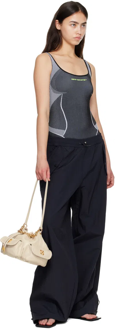 Off-white Dumbo Drawstring Bucket Bag In Neutral