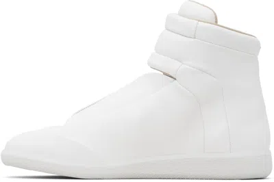 Maison Margiela Future Sneaker With Padded Ankle Strap For Men In White