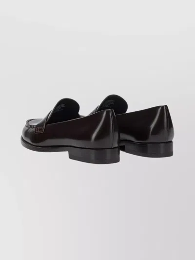 Tory Burch Penny Strap Loafers And Slippers Collection In Black
