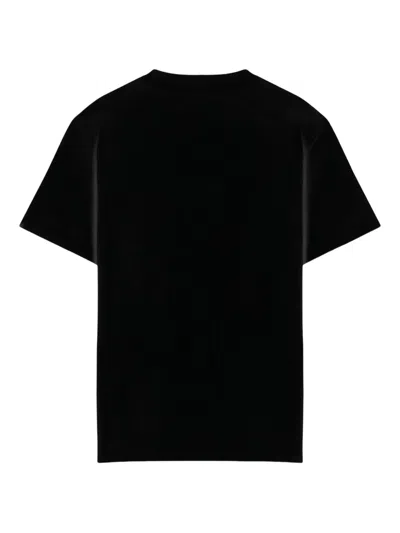 Versace Crystal Medusa T-shirt In Black