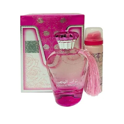 Ard Al Zaafaran Ladies Turab Al Dhahab Amazing Rose Gift Set Fragrances 6423080722459 In Transparent