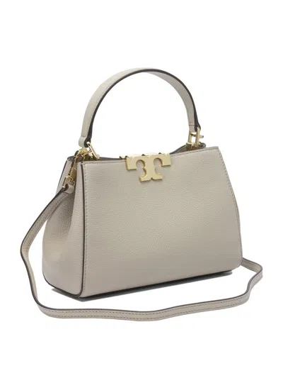Tory Burch Medium Eleanor Soft Satchel Leather Shoulder Bag In Neutral