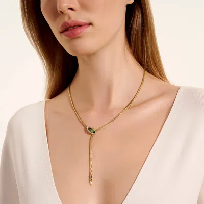John Hardy Artisan Series Naga Lariat Necklace, 2.5mm
