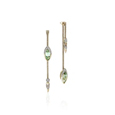 John Hardy Artisan Series Naga Drop Earrings In Gold