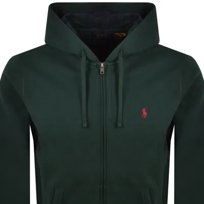 Ralph Lauren Full Zip Hoodie Green In Green