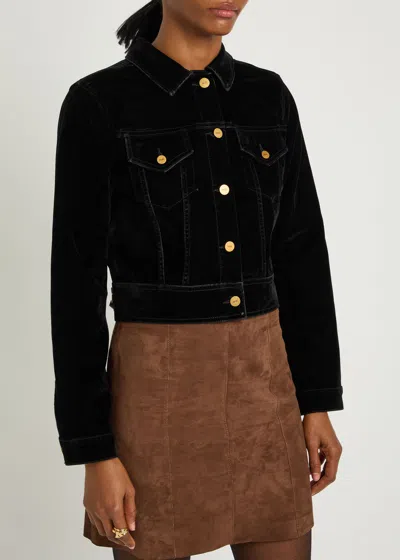 Paige Chantal Button-up Jacket In Blue