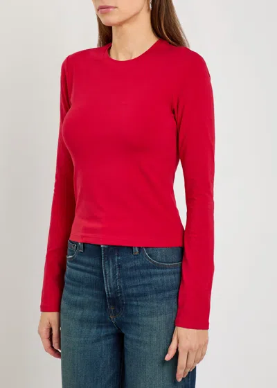 Good American Stretch-cotton T-shirt In Multi