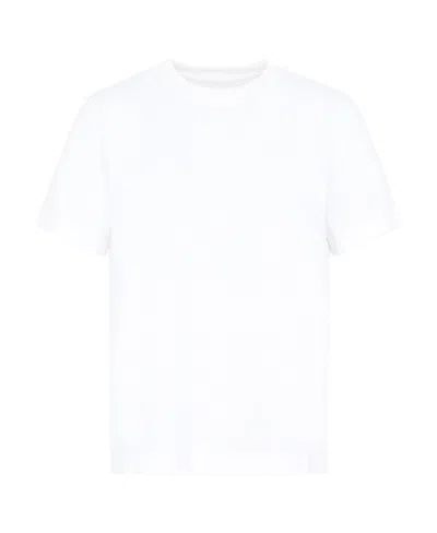 Khaite Womens White Mae Short-sleeves Cotton-jersey T-shirt In Gray